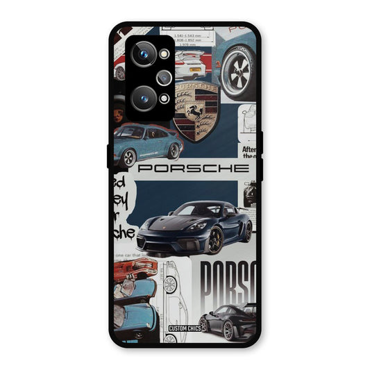 Porsche Group Art Realme GT Neo 2 Mobile Back Cover - Car&Bike PrintShield Case