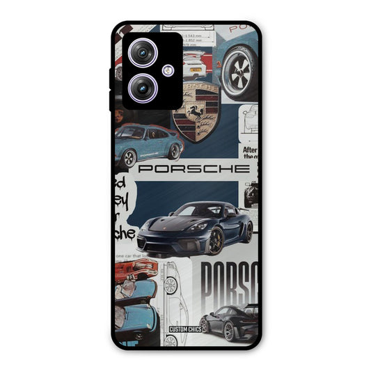 Porsche Group Art Motorola G64 5G Mobile Back Cover - Car&Bike PrintShield Case