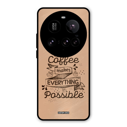 Possible Coffee Xiaomi Mi 15 Ultra Mobile Back Cover - Typography PrintShield Case