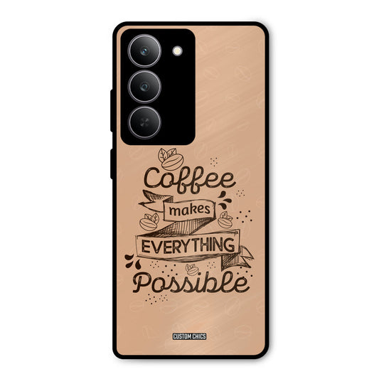 Possible Coffee Realme 14x Mobile Back Cover - Typography PrintShield Case