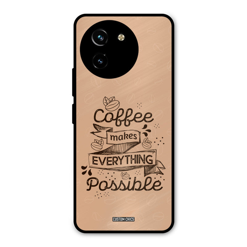 Possible Coffee Vivo Y200i Mobile Back Cover - Typography PrintShield Case