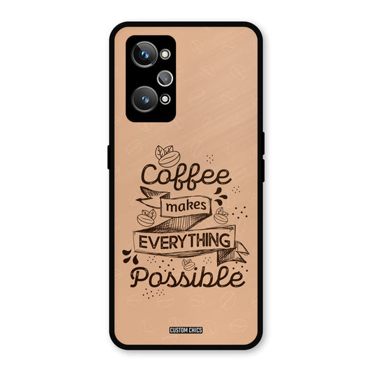 Possible Coffee Realme GT Neo 2 Mobile Back Cover - Typography PrintShield Case