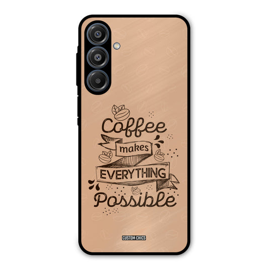 Possible Coffee Samsung Galaxy A16 5G Mobile Back Cover - Typography PrintShield Case
