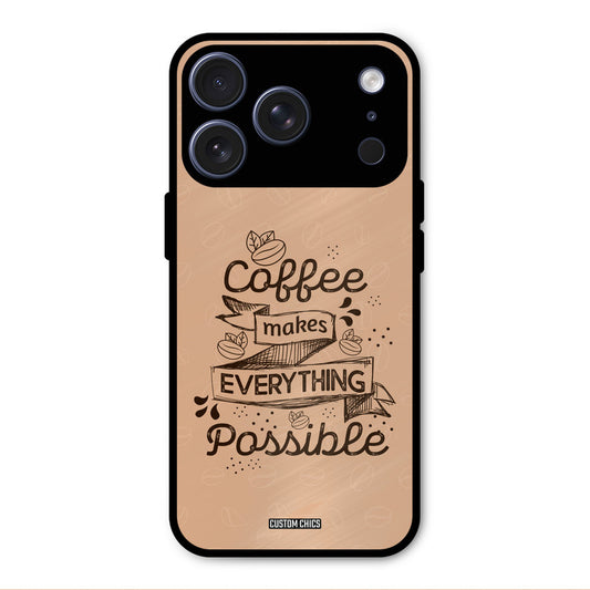 Possible Coffee iPhone 17 Pro Max Mobile Back Cover - Typography PrintShield Case