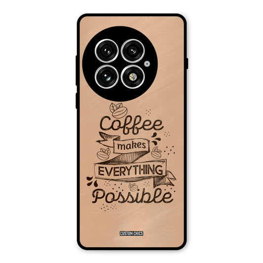 Possible Coffee Oneplus 13 Mobile Back Cover - Typography PrintShield Case