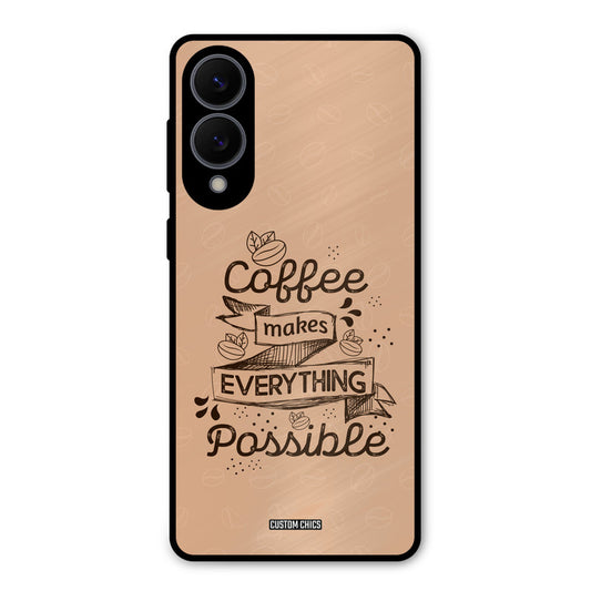Possible Coffee Samsung Galaxy S25 Edge Mobile Back Cover - Typography PrintShield Case