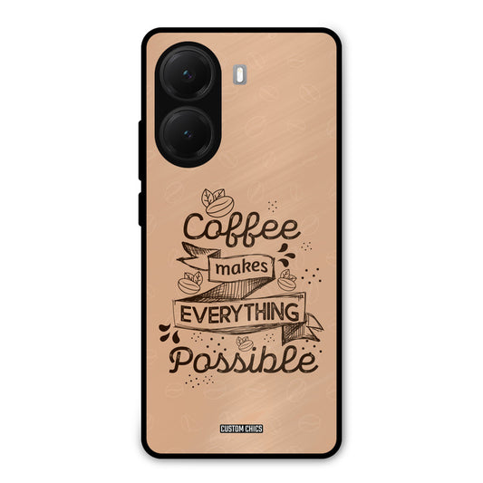 Possible Coffee Poco X7 Pro Mobile Back Cover - Typography PrintShield Case