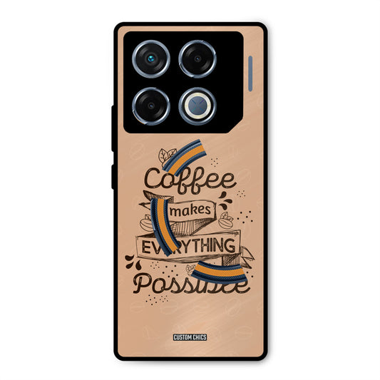Possible Coffee Infinix GT 20 Pro Mobile Back Cover - Typography PrintShield Case
