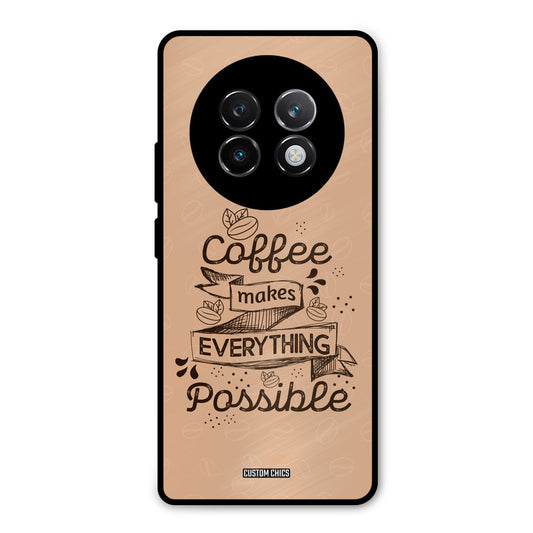 Possible Coffee Realme 13 Plus Mobile Back Cover - Typography PrintShield Case