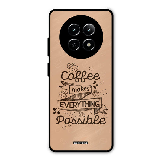 Possible Coffee Realme Narzo N65 Mobile Back Cover - Typography PrintShield Case