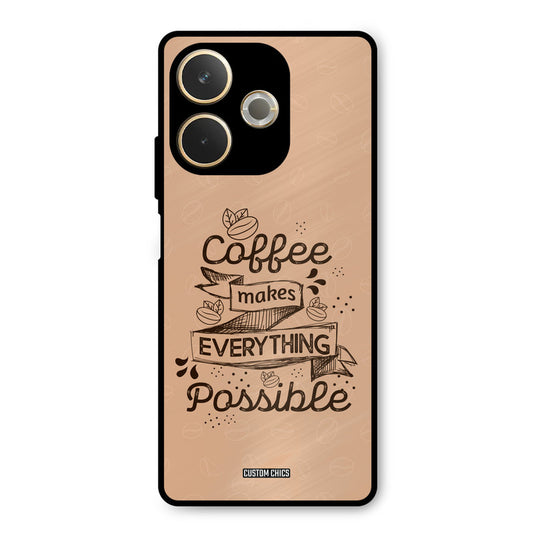 Possible Coffee Oppo A5 Pro Mobile Back Cover - Typography PrintShield Case