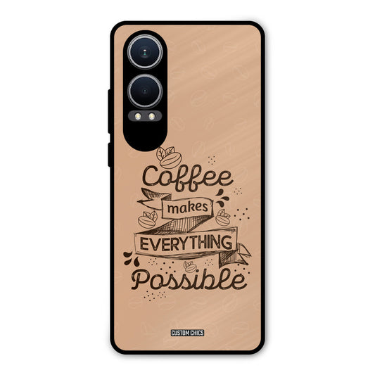 Possible Coffee Oneplus Nord CE4 Lite Mobile Back Cover - Typography PrintShield Case