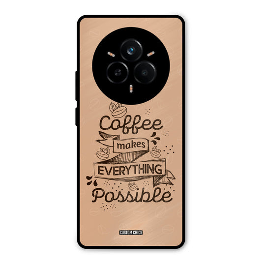 Possible Coffee Realme 14 Pro Mobile Back Cover - Typography PrintShield Case