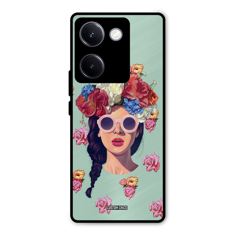 Pretty Girl Vivo Y300 Plus Mobile Back Cover - Cute PrintShield Case