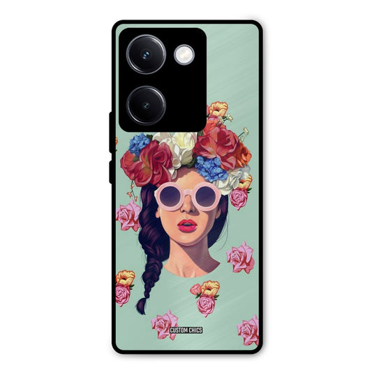 Pretty Girl Vivo Y300 Plus Mobile Back Cover - Cute PrintShield Case