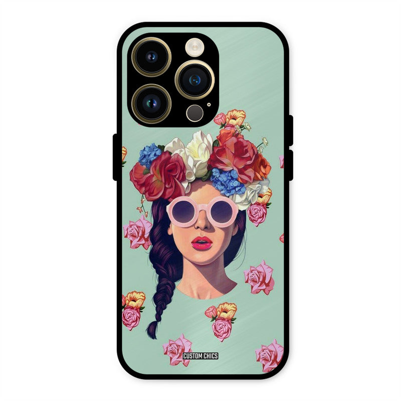 Pretty Girl iPhone 14 Pro Max Mobile Back Cover - Cute PrintShield Case