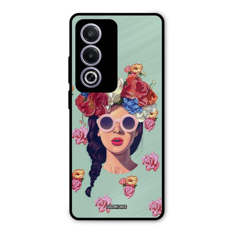 Pretty Girl Oppo K12x Mobile Back Cover - Cute PrintShield Case