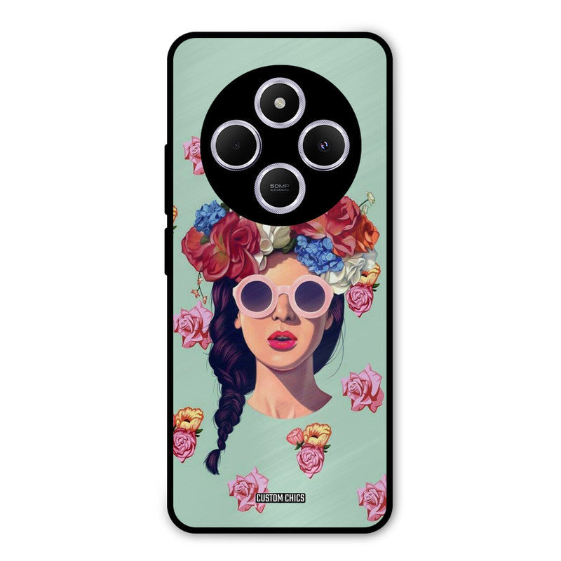 Pretty Girl Poco M7 Mobile Back Cover - Cute PrintShield Case