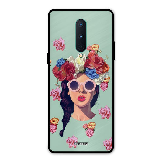 Pretty Girl Oneplus 8 Mobile Back Cover - Cute PrintShield Case