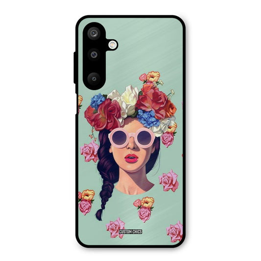 Pretty Girl Samsung Galaxy M16 Mobile Back Cover - Cute PrintShield Case
