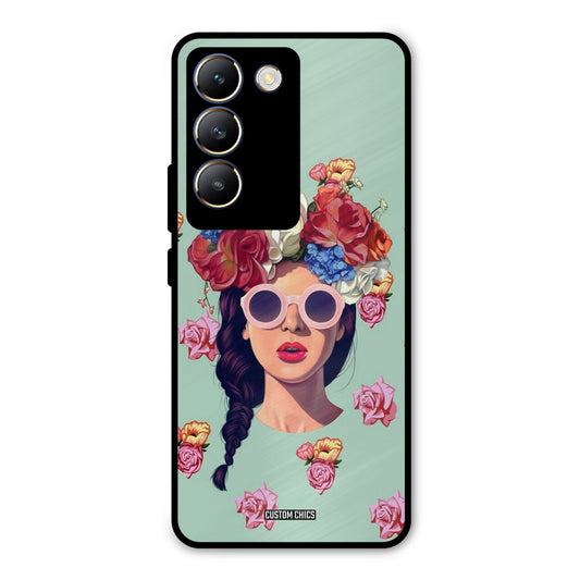 Pretty Girl Vivo Y200e Mobile Back Cover - Cute PrintShield Case