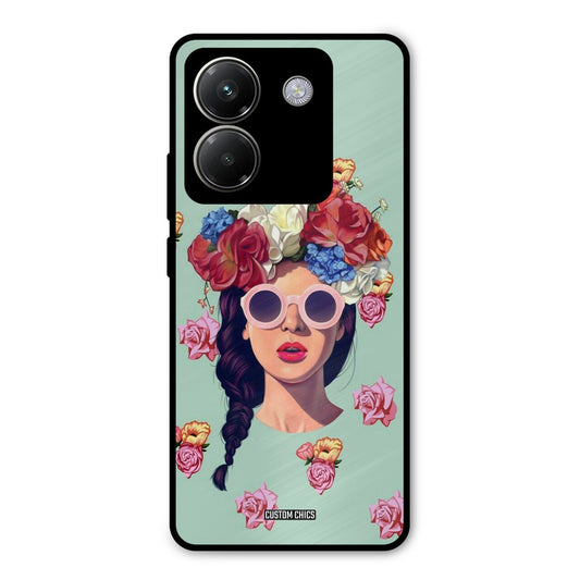 Pretty Girl Poco M7 Pro Mobile Back Cover - Cute PrintShield Case