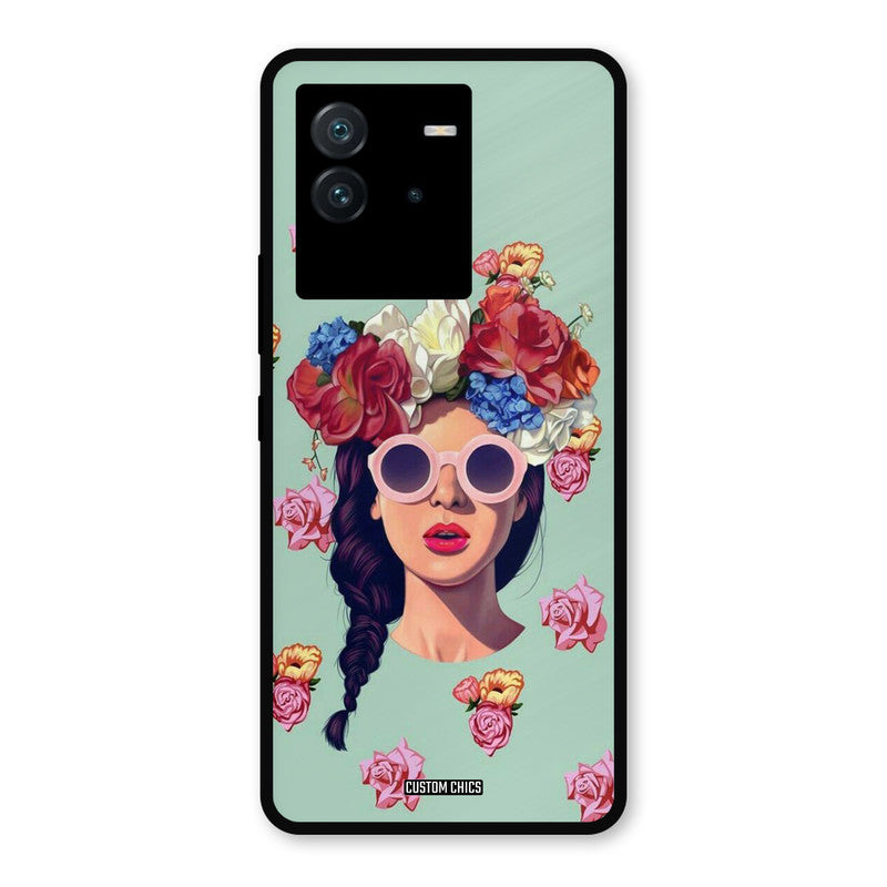 Pretty Girl iQoo Neo 6 Mobile Back Cover - Cute PrintShield Case