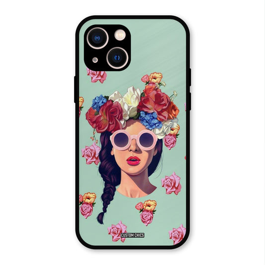 Pretty Girl iPhone 13 Mobile Back Cover - Cute PrintShield Case