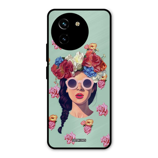 Pretty Girl Vivo Y200i Mobile Back Cover - Cute PrintShield Case