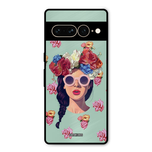 Pretty Girl Google Pixel 7 Pro Mobile Back Cover - Cute PrintShield Case