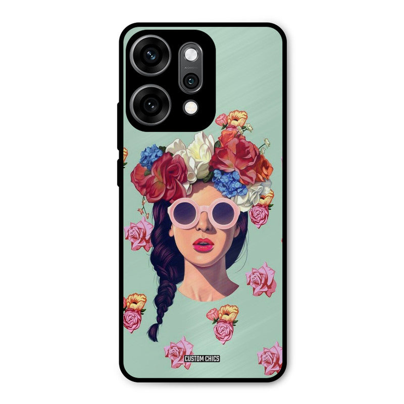 Pretty Girl Oppo Reno 14 Pro Mobile Back Cover - Cute PrintShield Case