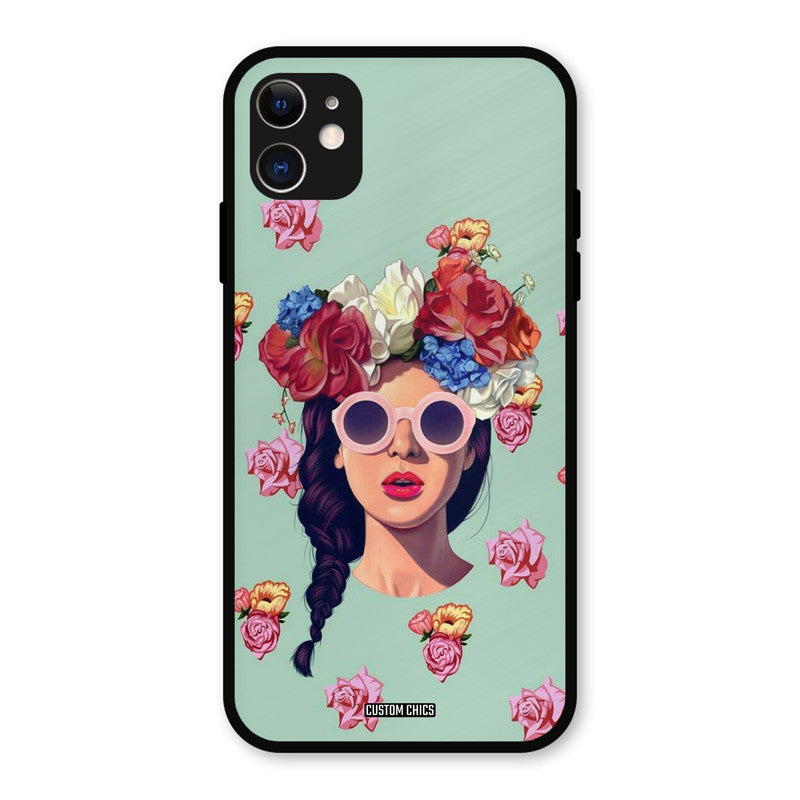 Pretty Girl iPhone 11 Mobile Back Cover - Cute PrintShield Case