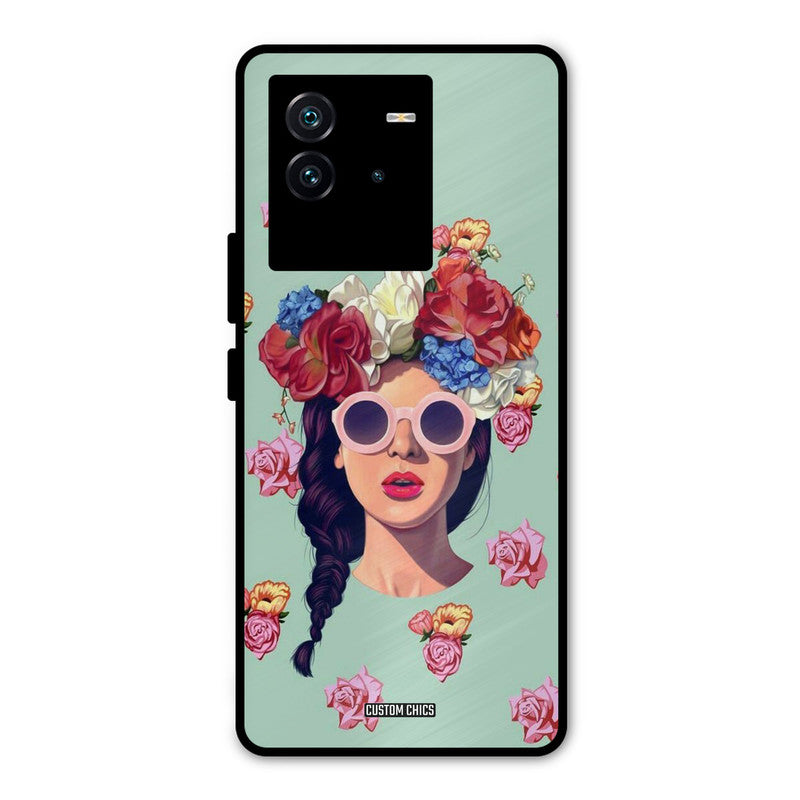 Pretty Girl iQOO Neo 6 5G Mobile Back Cover - Cute PrintShield Case