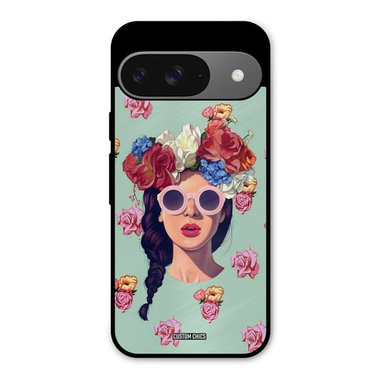 Pretty Girl Google Pixel 9 Mobile Back Cover - Cute PrintShield Case