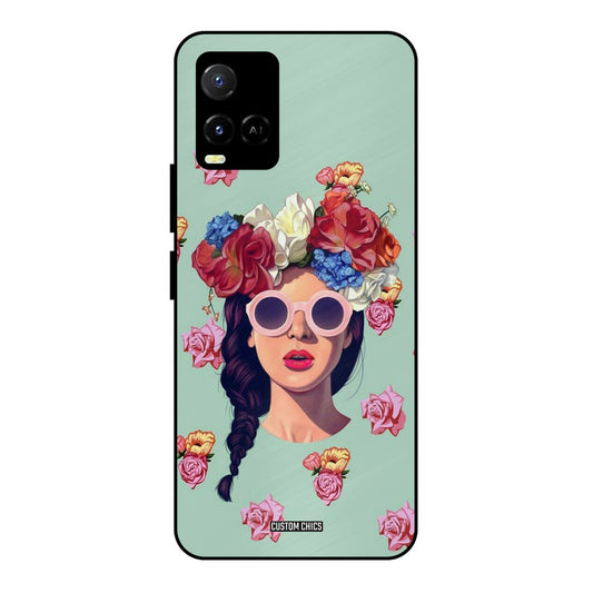Pretty Girl Vivo Y33s Mobile Back Cover - Cute PrintShield Case