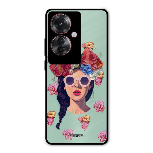 Pretty Girl Oppo F25 Pro Mobile Back Cover - Cute PrintShield Case