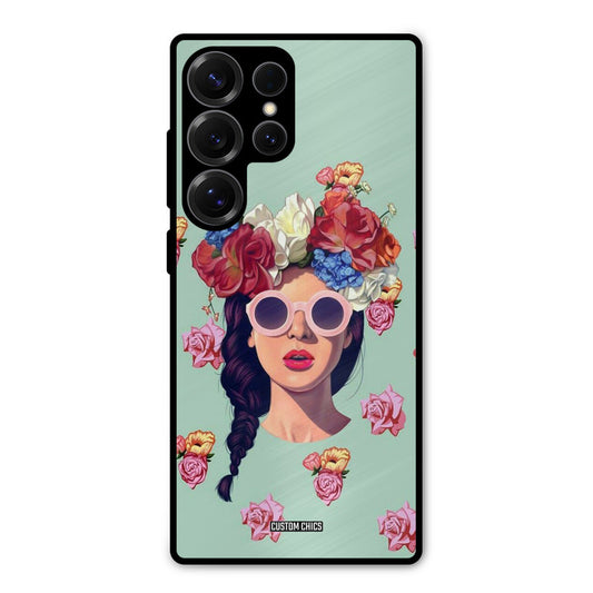 Pretty Girl Samsung Galaxy S25 Ultra Mobile Back Cover - Cute PrintShield Case