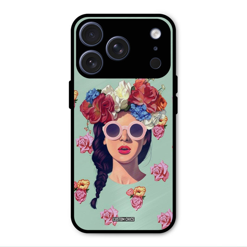 Pretty Girl iPhone 17 Pro Mobile Back Cover - Cute PrintShield Case