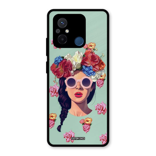 Pretty Girl Redmi 12c Mobile Back Cover - Cute PrintShield Case