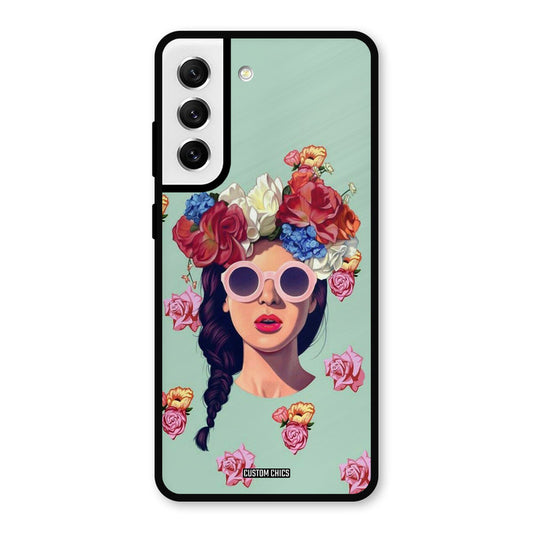 Pretty Girl Samsung Galaxy S21 FE 5G Mobile Back Cover - Cute PrintShield Case