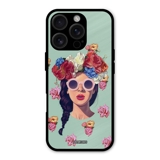 Pretty Girl iPhone 16 Pro Max Mobile Back Cover - Cute PrintShield Case