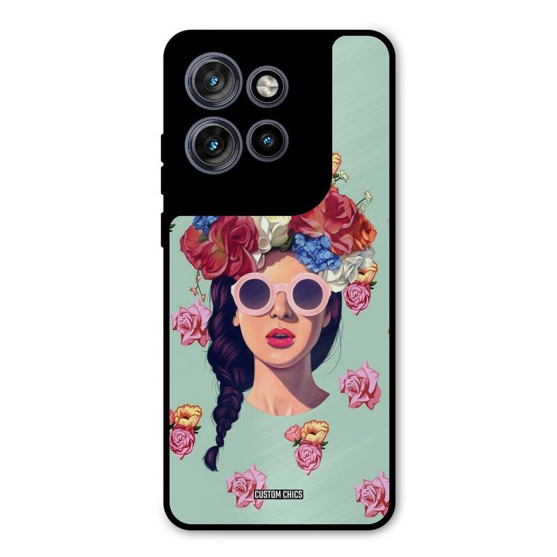 Pretty Girl Motorola Edge 50 Neo Mobile Back Cover - Cute PrintShield Case