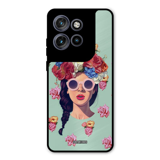 Pretty Girl Motorola Edge 50 Neo Mobile Back Cover - Cute PrintShield Case