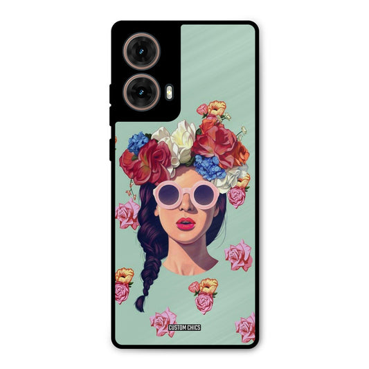 Pretty Girl Moto G85 Mobile Back Cover - Cute PrintShield Case