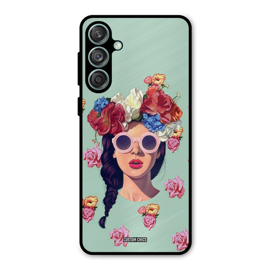Pretty Girl Samsung Galaxy M55 5G Mobile Back Cover - Cute PrintShield Case