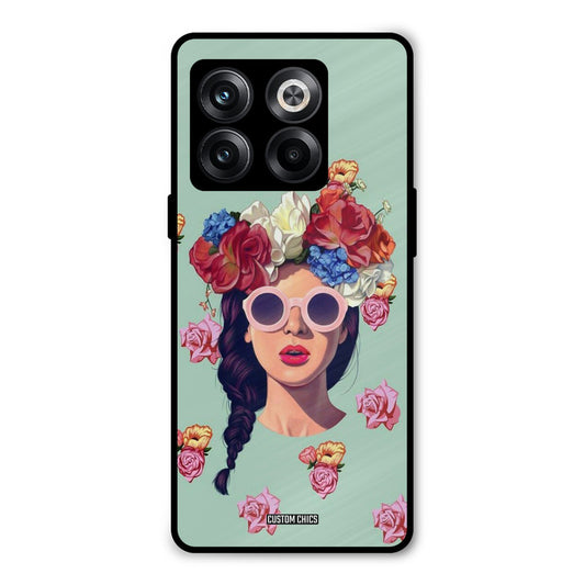 Pretty Girl Oneplus 10T Mobile Back Cover - Cute PrintShield Case