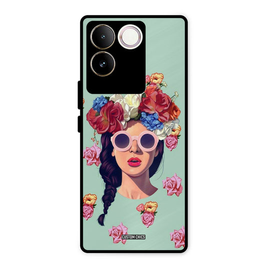 Pretty Girl Vivo T2 Pro Mobile Back Cover - Cute PrintShield Case