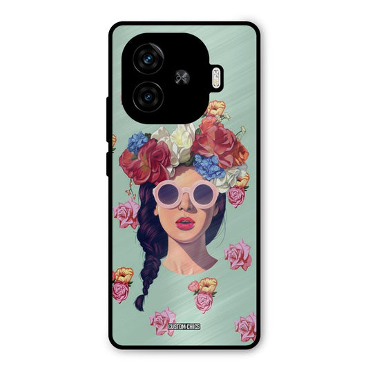 Pretty Girl iQoo Neo 10R Mobile Back Cover - Cute PrintShield Case