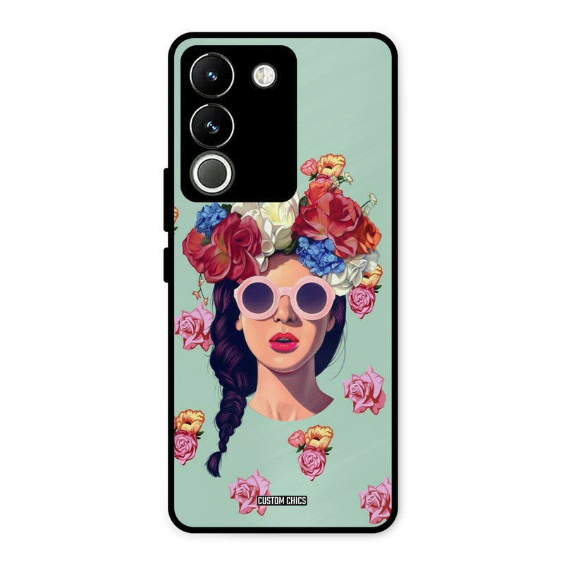 Pretty Girl Vivo Y200 Mobile Back Cover - Cute PrintShield Case