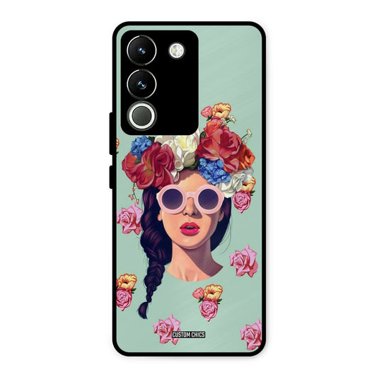 Pretty Girl Vivo Y200 Mobile Back Cover - Cute PrintShield Case